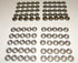 Stainless Steel Snap Fastener's, 50 Piece, Cap and Socket Only, Marine Grade...