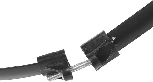 GANAZONO 2pcs Electric Fan Grille Retaining Ring Plastic Binding Hoop Table Fan Fixed Ring Standing Pedestal Fan Net Hoop Replacement for Electric...