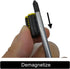 2-Piece Self-Adjusting Bit Magnetizer Ring/Demagnetizer for 5/32 to 1/4 Inch(4 to 6.5mm) Hex and Round Shank, Screwdriver Bit Drive Holder, Powerf...