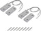 uxcell Rolling Door Contact Magnetic Reed Switch Alarm with 2 Wires for N.C. Applications MC-52 2Set...