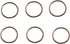 ALLinONE Mixed 7 Sizes Open Jump Rings Kit Jewelry Findings for DIY Craft Jewelry Making Repair (Red Bronze)...
