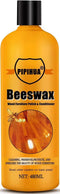 PIPIHUA Beeswax Furniture Wood Polish & Conditioner-Wood Seasoning Beeswax Oil for Wood Cleaner and Polish Furniture, 16.23 Fl Oz...