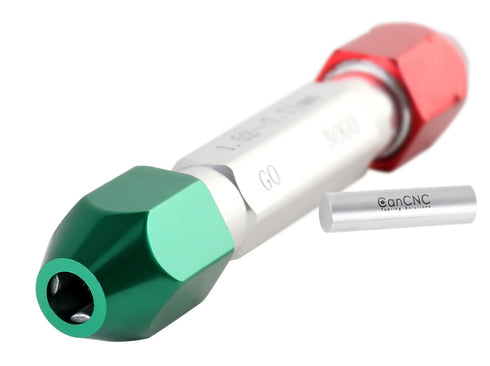 Accusize Industrial Tools 0.061'' - 0.250'' Go/No Go Double End Gage Handle, 3350-0101...