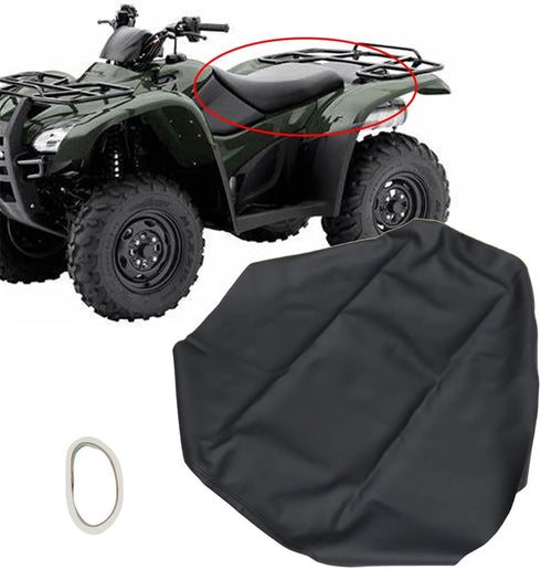 Seat Cover Compatible with 2000-2006 Rancher 350/1997-2004 Foreman 400-450/2007-2013 Rancher 420 Standard Seat Cover Black Replace (2007-2013 Ranc...