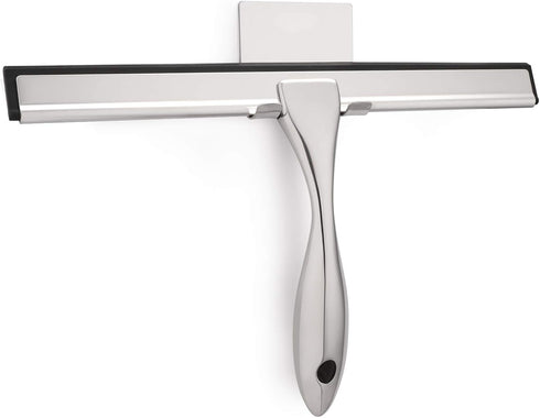 Hiware All-Purpose Shower Squeegee for Shower Doors, Bathroom, Window and Car Glass - Stainless Steel, 10 Inches...
