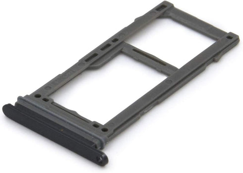 MMOBIEL Dual SIM Card Slot Tray Holder Replacement Compatible with Samsung Galaxy S8 / S8 Plus 2017 - Incl. Rubber Gasket and Sim Pin - Black......