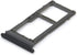 MMOBIEL Dual SIM Card Slot Tray Holder Replacement Compatible with Samsung Galaxy S8 / S8 Plus 2017 - Incl. Rubber Gasket and Sim Pin - Black......