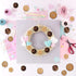150pcs 5sizes Mix Coconut Shell Natural Wooden Buttons with 2 Holes for DIY Clothing Sewing Craft Decorative...