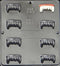 Candy Molds N More Dracula Vampire Teeth Chocolate Candy Mold, Item 947...