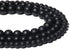 Yochus 8mm Black Matte Onyx Agates Round Loose Beads Frost Dull Polish Agat Beads for Jewelry Making...