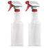 Spray Bottles (16 oz, 2 pack) Heavy-Duty Leak-Proof Plastic Adjustable Nozzle Bathroom Cleaning All-Purpose Gardening Made in USA...