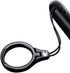Finger Ring Strap Kickstand, Bling Cubic Phone Holder Charm for Hand Grip Lanyard Holder for iPhone Loopy for Phone Case,Cell Phone,USB,Keys (Blac...