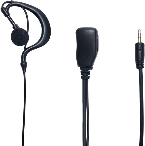 G Shape Earpiece Headset with Mic PTT Compatible with Cobra Microtalk Cx112 PX650 PX655 ACXT145 ACXT1035r ACXT545 RX385 RX685 Walkie Talkie Two Wa...