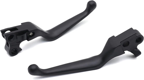 HTTMT MT241-027- Brake Clutch Hand Lever Compatible with Harley 1996-2003 XL/1996-2007 Dyna Touring/1996-2007 Softail Black...