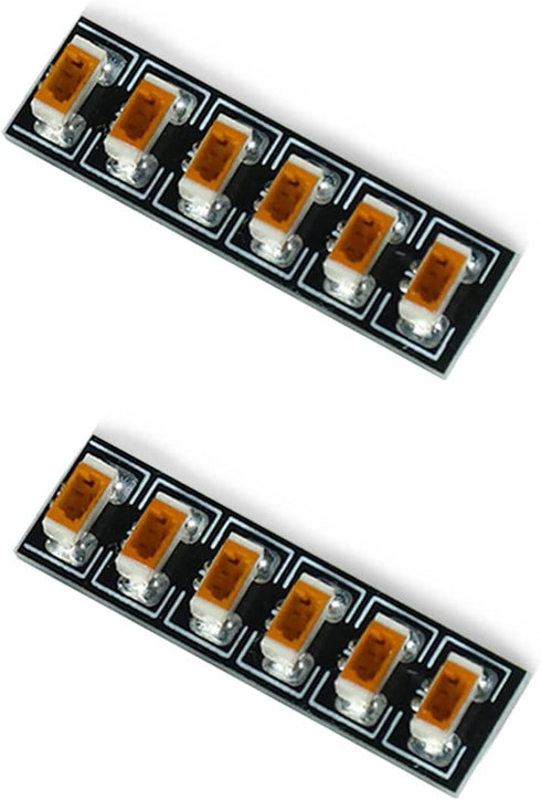 BrickBling 6-Port Expansion Boards, Light Up Your Bricks, Connect LED Lights (2 Pieces)...