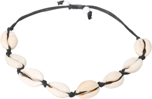 Boho Shell Beads Anklets Set 2 Piece shell anklets for women Sea Turtle Starfish Ankle Bracelets Chain Adjustable Foot Jewelry for Women...