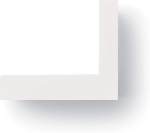 Command Display Ledges, Holds up to 2 lb, Quartz, 2 Ledges with 8 Medium Command Strips, Damage Free Hanging Floating Shelf with Adhesive Strips, ...