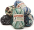 Patons Kroy Socks Yarn, 2-Pack, Route 66 (Blue, Green, and Brown Yarn)......