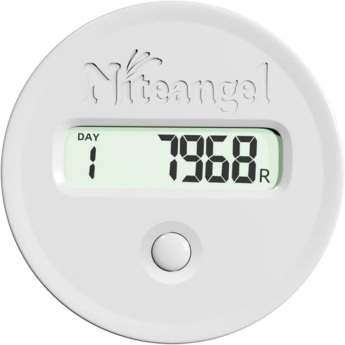 Niteangel Accurately Hamster Wheel Pedometer- Small Animal Step Counter for Niteangel Super-Silent Hamster Wheel | Acrylic Wheel | Wooden Wheel (N...