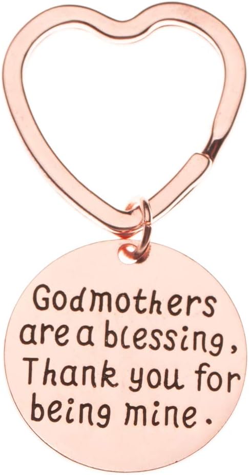 Infinity Collection Godmother Gift, Godmother Keychain, Godmother Jewelry- Gift for Godmothers...