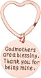 Infinity Collection Godmother Gift, Godmother Keychain, Godmother Jewelry- Gift for Godmothers...