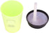 Portable Mini Humidifier, 300ml Car Humidifier Coffee Cup Low Noise Auto Off Lightweight Space Saving Travel Small USB Desk Humidifier for Car Bed...