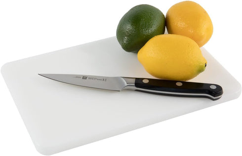 Small Plastic Bar Cutting Board for Restaurants, 10 x 6 Inch, White...
