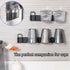 Mug Holder (2pcs) - Wall-Mounted Storage Hooks, Metal, 4 Cup Holders, Max 10kg Load, for Kitchen, Living Room, Office...
