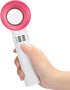 Portable Handheld Fan, Portable Mini USB Rechargeable Bladeless Fan, Three Adjustment Speeds, 360° All Around Air Suction, Handy Cooler for Home O...