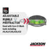 Jackson Safety Replacement Dial Set Welding Level DSL - 180 Degree Adjustable Protractor - for Curv-O-Mark Tools...