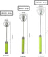 Stainless Steel Semi-Automatic Whisk Egg Whisk Hand Push Rotary Whisk Blender Semi Auto Egg Beater Hand Push Mixer Stirrer Egg Scrambler for Blend...