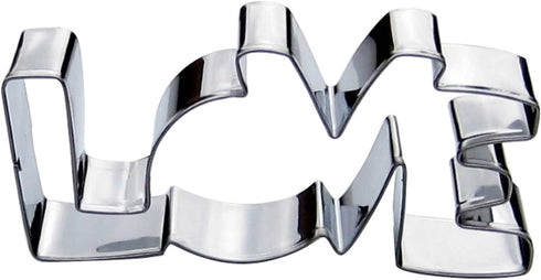 LOVE sign Cookie Cutter, Premium Food-Grade Stainless Steel, Dishwasher Safe...