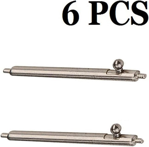 for 24mm Quick Release Spring Bars Pins - 6PCS Stainless Steel Watch Replacement Band Spring Bars Strap Link Pins Diameter 1.5mm + Watch Repair Sp...