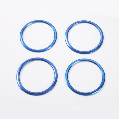 for Camaro Accessories AC Knobs Air Conditioning Outlet Vent Cover Ring Decor for Chevrolet Camaro 2016 2017 2018 2019 2020, Blue Interior Accesso...