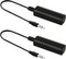 2 Packs Ground Loop Noise Isolator for Car Audio/Home Stereo System, Ground Loop Isolator with 3.5mm Audio Cable......