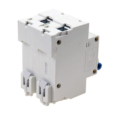 2 Pole 400V Low-Voltage Miniature Circuit Breaker 100A Din Rail Mount DZ47-100 D100A...