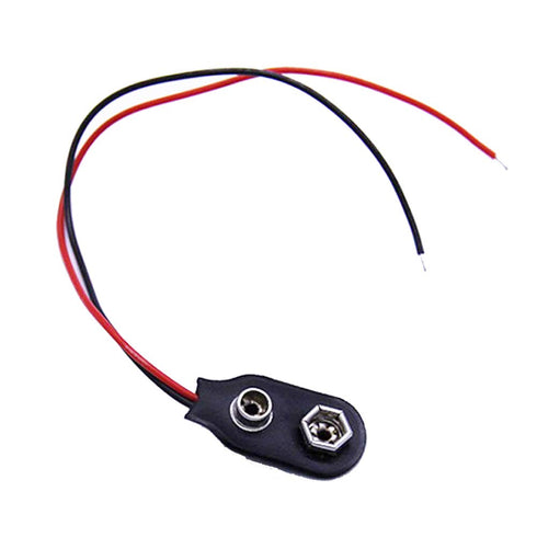 GCA 9V Battery Clip Connector?Battery Clip l Type (2Pcs)...