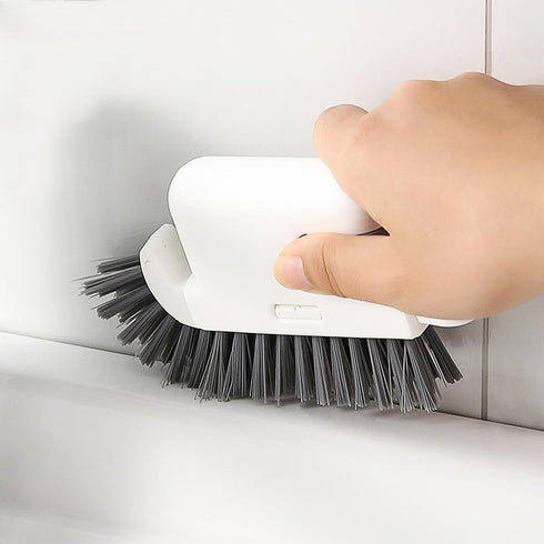 Scrub Brush 3-in-1 Crevice Window Slot Multifunctional Deepening Gaps Cleaning Detachable Brush with Tweezers for Kitchen and Bathroom Home Cleani...