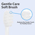 6 Pack Soft Toothbrush Replacement Heads for Philips Sonicare, Electric Replacement Brush Head Compatible with Phillips Sonic Care Toothbrush Head...