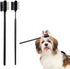 Black Dog Combs Head Brush Cleaning Tear Stain Remover Kitten Puppy Pet Eye Comb Pet Products for Small Cat Dog Double-Sided Comb Brush Pets Groom...