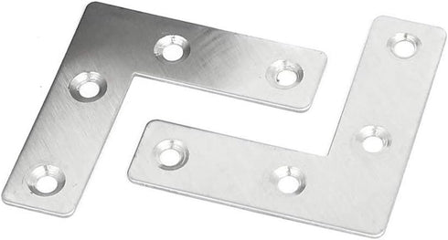 Orgrimmar 36 PCS Corner Brace Plates Metal L Shaped Flat Repair Plates Corner Brace Brackets 50mmx50mmx1mm...