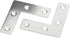 Orgrimmar 36 PCS Corner Brace Plates Metal L Shaped Flat Repair Plates Corner Brace Brackets 50mmx50mmx1mm...