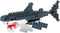 DAISO Great White Shark Petit Block from Daiso Japan...