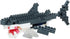 DAISO Great White Shark Petit Block from Daiso Japan...
