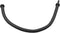 10mm Diameter Rubber Tube Aquarium Air Curtain Bubble Air Diffuser Flexible Air Bubble Rubber Tube for Aquarium Fish Tank, Black, Long (20cm/8")...