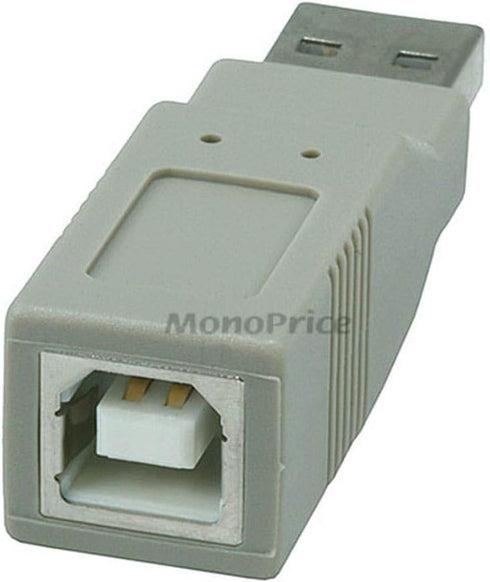 Monoprice USB 2.0 A Male/B Female Adaptor (100363)...