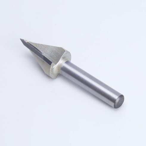 1PC Router Bits 45 Degree V Groove Bit 1/4 Inch Shank Cutting Tool 19/32 Inch Cutting Dia CNC V Bit for Woodworking Door Engraving...