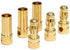 20 Pairs 3.5mm Male & Female Gold Banana Plug Bullet Connector Plug for RC Battery ESC Motor +1 Lipo Battery Strap...