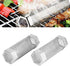 2PCS Premium Pellet Smoker Tube 6 inches 5 Hours of Billowing Smoke for Any Grill or Smoker, Hot or Cold Smoking An Easy and Way to Provide Smokin...