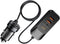Car Charger 4-Port 120W max,with 1.5m Extension Cable for Rear Seats,120W Max Total Output,Car Cigarette Lighter Adapter with LED Digital Display,...
